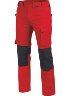 Pantalon de travail Cetus Würth MODYF rouge/anthracite